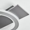 Lidor Lampa sufitowa LED Czarny, Srebrny, 1-punktowy