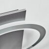 Lidor Lampa sufitowa LED Czarny, Srebrny, 1-punktowy