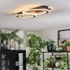 Lidor Lampa sufitowa LED Czarny, Srebrny, 1-punktowy