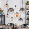Koyoto Lampa wisząca, Kula świetlna, Lampa wisząca Antracytowy, Srebrny, Biały, 8-punktowe