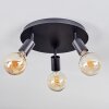 Geira Lampa sufitowa, Spot sufitowy Czarny, 3-punktowe