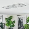 Simonstorp Lampa sufitowa, Panel LED Srebrny, Biały, 1-punktowy