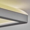 Simonstorp Lampa sufitowa, Panel LED Srebrny, Biały, 1-punktowy