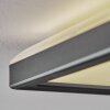 Simonstorp Lampa sufitowa, Panel LED Czarny, Biały, 1-punktowy