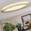 Ipres Lampa sufitowa, Panel LED Srebrny, Biały, 1-punktowy