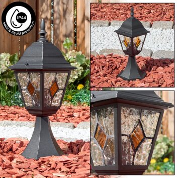 Naofe Lampa na cokół, Oświetlenie ścieżek Czarny, 1-punktowy