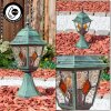 Naofe Lampa na cokół, Oświetlenie ścieżek Zielony, Czarny, 1-punktowy