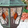 Naofe Lampa na cokół, Oświetlenie ścieżek Zielony, Czarny, 1-punktowy