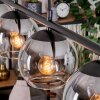 Koyoto Lampa wisząca, Kula świetlna, Lampa wisząca Przezroczysty, Przydymiony, 4-punktowe