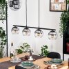 Koyoto Lampa wisząca, Kula świetlna, Lampa wisząca Przezroczysty, Przydymiony, 4-punktowe
