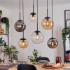 Gastor Lampa wisząca, Kula świetlna, Lampa wisząca W kolorze bursztynu, Przezroczysty, Przydymiony, 6-punktowe
