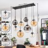 Gastor Lampa wisząca, Kula świetlna, Lampa wisząca W kolorze bursztynu, Przezroczysty, Przydymiony, 8-punktowe