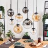 Gastor Lampa wisząca, Kula świetlna, Lampa wisząca W kolorze bursztynu, Przezroczysty, Przydymiony, 8-punktowe