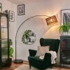 Cando Lampa stojąca Chrom, Czarny, 1-punktowy