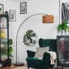 Cando Lampa stojąca Chrom, Czarny, 1-punktowy
