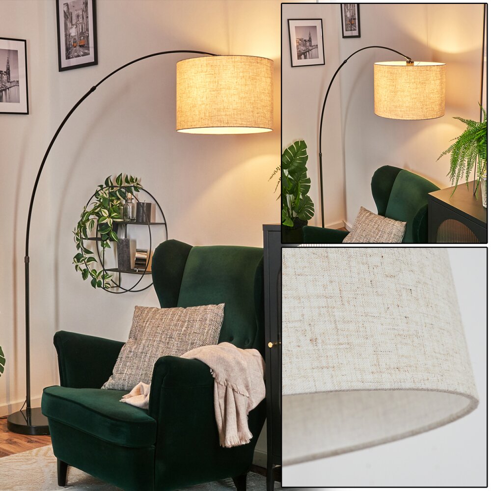 Bassagoda Lampa stojąca Chrom, Czarny, 1-punktowy main product photo