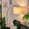 Bassagoda Lampa stojąca Chrom, Czarny, 1-punktowy