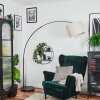 Bassagoda Lampa stojąca Chrom, Czarny, 1-punktowy