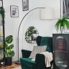Bassagoda Lampa stojąca Chrom, Czarny, 1-punktowy