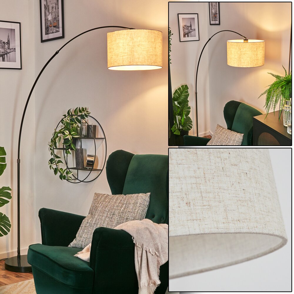 Bassagoda Lampa stojąca Chrom, Czarny, 1-punktowy main product photo