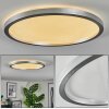 Xarel Lampa sufitowa, Panel LED Srebrny, 1-punktowy