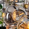 Ripoll lampa wisząca, kula świetlna, lampa wisząca bursztynowy, przezroczysty, przydymiony, 6-punktowe