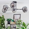 Ripoll Lampa sufitowa, Kula świetlna Przydymiony, 6-punktowe
