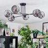 Ripoll Lampa sufitowa, Kula świetlna Przydymiony, 6-punktowe