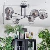 Ripoll Lampa sufitowa, Kula świetlna Przydymiony, 6-punktowe