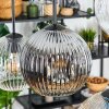Ripoll lampa wisząca, kula świetlna, lampa wisząca bursztynowy, przezroczysty, przydymiony, 6-punktowe