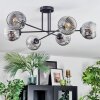 Ripoll Lampa sufitowa, Kula świetlna Chrom, Przezroczysty, Przydymiony, 6-punktowe