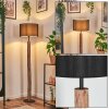 Soungou Lampa stojąca Ecru, Czarny, 1-punktowy