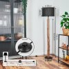 Soungou lampa stojąca kolory naturalne, czarny, 1-punktowy