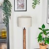 Bassagoda lampa stojąca kolory naturalne, czarny, 1-punktowy