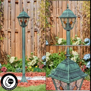 Naofe słupek ogrodowy zielony, czarny, 1-punktowy