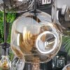 Ripoll Lampa wisząca, Kula świetlna, Lampa wisząca W kolorze bursztynu, Przezroczysty, Przydymiony, 8-punktowe