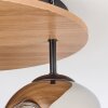 Ripoll Lampa sufitowa, Kula świetlna Ecru, Czarny, 3-punktowe