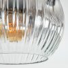 Ripoll Lampa sufitowa, Kula świetlna W kolorze bursztynu, Przezroczysty, Przydymiony, 5-punktowe