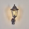 Lignac Zewnętrzny kinkiet, Lampa ścienna Czarny, Srebrny, 1-punktowy, Czujnik ruchu