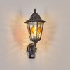 Lignac Zewnętrzny kinkiet, Lampa ścienna Czarny, Srebrny, 1-punktowy, Czujnik ruchu