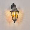 Lignac Zewnętrzny kinkiet, Lampa ścienna Czarny, Srebrny, 1-punktowy