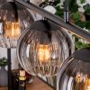 Koyoto Lampa wisząca, Kula świetlna, Lampa wisząca Przezroczysty, Przydymiony, 5-punktowe