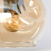 Ripoll Lampa sufitowa, Kula świetlna Ecru, Czarny, 3-punktowe