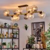 Koyoto Lampa sufitowa, Kula świetlna Złoty, Czarny, 10-punktowe