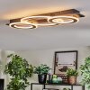 Lidor lampa sufitowa LED chrom, czarny, 1-punktowy