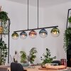 Gastor Lampa wisząca, Kula świetlna, Lampa wisząca Niebeieski, Zielony, Przezroczysty, W kolorze miedzi, 5-punktowe