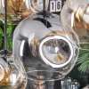Ripoll Lampa wisząca, Kula świetlna, Lampa wisząca W kolorze bursztynu, Przezroczysty, Przydymiony, 8-punktowe