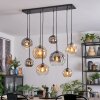 Ripoll Lampa wisząca, Kula świetlna, Lampa wisząca W kolorze bursztynu, Przezroczysty, Przydymiony, 8-punktowe