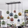Ripoll Lampa wisząca, Kula świetlna, Lampa wisząca Niebeieski, Złoty, Zielony, W kolorze miedzi, 8-punktowe