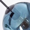 Ripoll Lampa wisząca, Kula świetlna, Lampa wisząca Niebeieski, Zielony, W kolorze miedzi, 8-punktowe